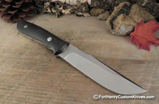 Bob Dozier - Custom Wilderness - Black Micarta - Image 5