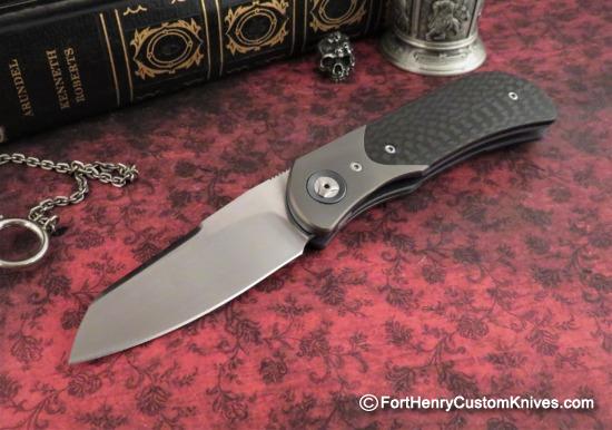 Trevor Burger - EXK Plus Front Flipper - Ti/CF - Blade Choice - Image 3