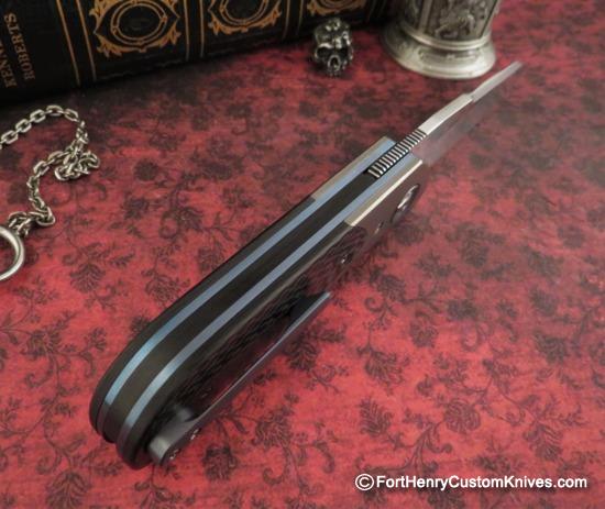 Trevor Burger - EXK Plus Front Flipper - Ti/CF - Blade Choice - Image 4