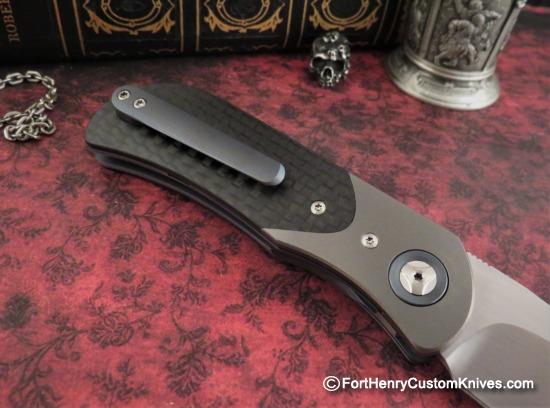 Trevor Burger - EXK Plus Front Flipper - Ti/CF - Blade Choice - Image 5
