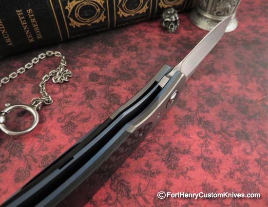 Trevor Burger - EXK Plus Front Flipper - Ti/CF - Blade Choice - Image 6