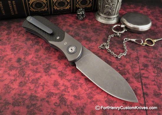 Trevor Burger - EXK Plus Front Flipper - Ti/CF - Blade Choice - Image 7