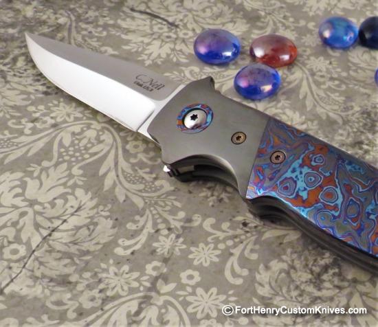 Chad Nell - NYF Full Dress - Black Alien Timascus & Zirconium - Image 3