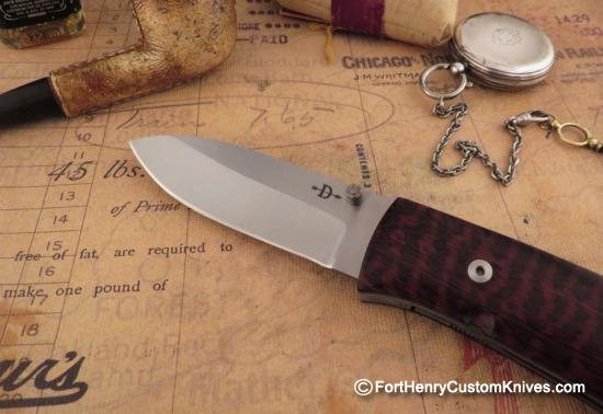 Bob Dozier - Large Folding Hunter - Snakewood - Image 3
