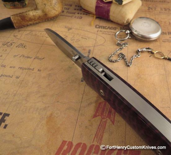 Bob Dozier - Large Folding Hunter - Snakewood - Image 4