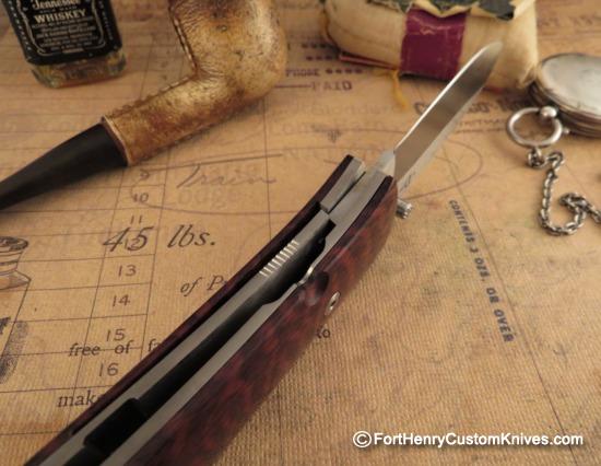 Bob Dozier - Large Folding Hunter - Snakewood - Image 5