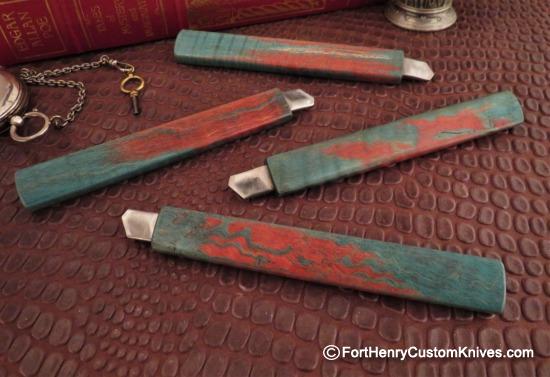 Hiroaki Ohta - Custom Box Cutter - Quilted Curly Maple