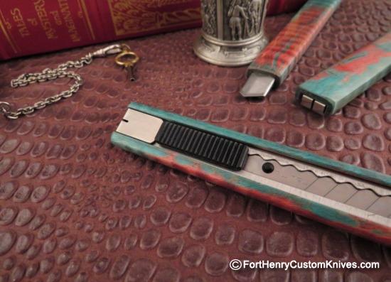 Hiroaki Ohta - Custom Box Cutter - Quilted Curly Maple - Image 4