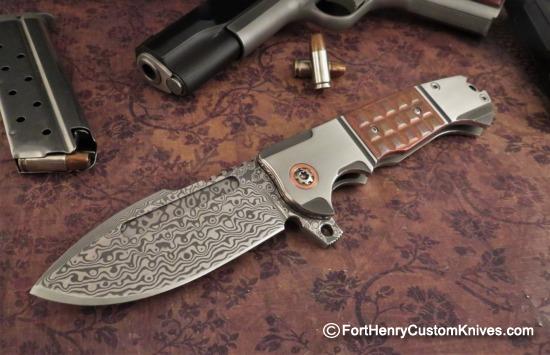 Andre de Villiers - Presentation Harpoon - Copper Frag / Damasteel