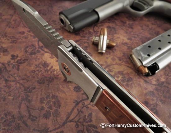 Andre de Villiers - Presentation Harpoon - Copper Frag / Damasteel - Image 4