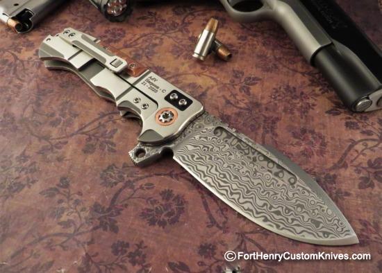 Andre de Villiers - Presentation Harpoon - Copper Frag / Damasteel - Image 8