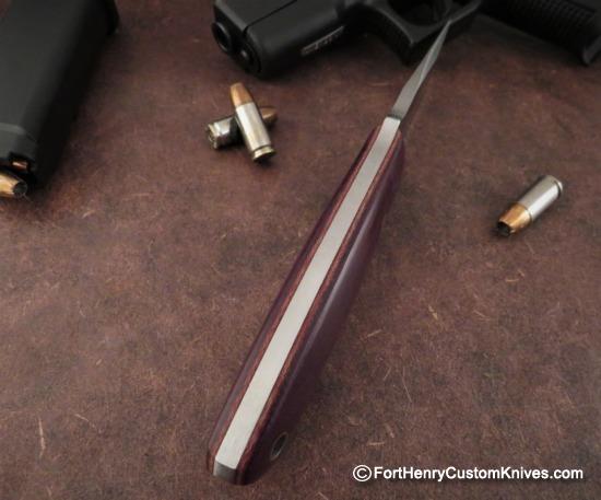 Bob Dozier - Rare Bodyguard - Burgandy Micarta - Image 3