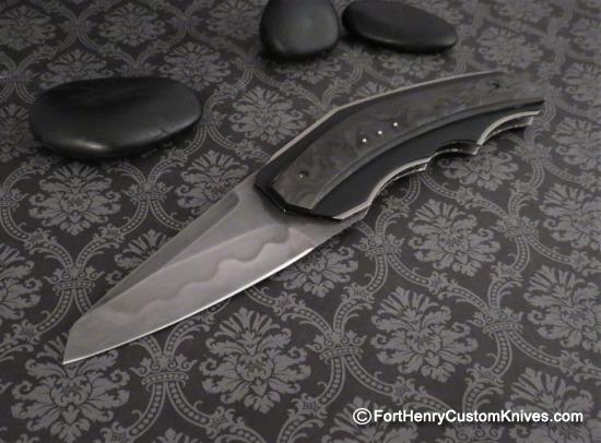 Corrie Schoeman - Xecute Front Flipper - Marble Carbon Fiber