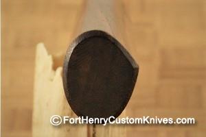 Mutsumi Hinoura - Hand Forged Santoku - Aogami Super - Red Ebony - Image 5