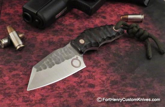 COBBLE Blade - NEW Model - Secret Agent - Red / Blk G-10