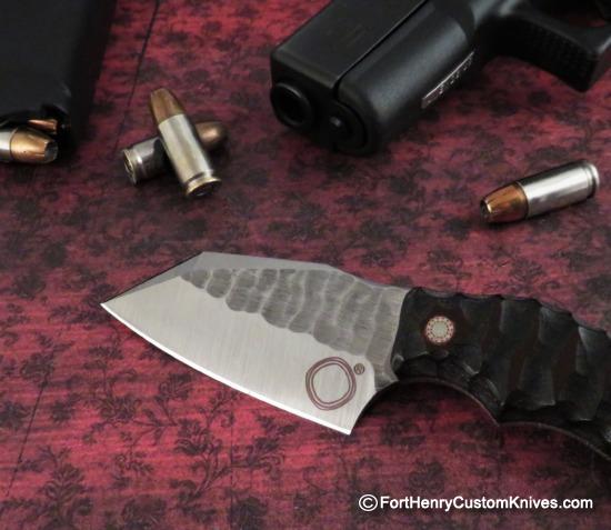 COBBLE Blade - NEW Model - Secret Agent - Red / Blk G-10 - Image 2