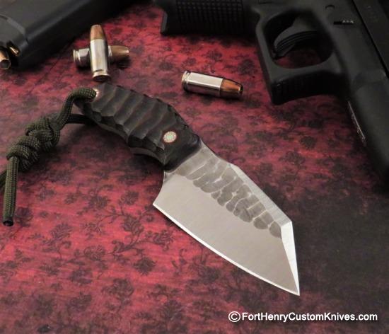 COBBLE Blade - NEW Model - Secret Agent - Red / Blk G-10 - Image 5