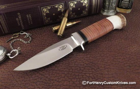 Bob Dozier - Custom Stick Tang - Clip Point Hunter