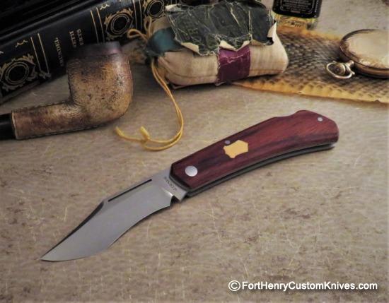 Jared Oeser - Wicked Lanny's Clip Lockback - Westy Wood