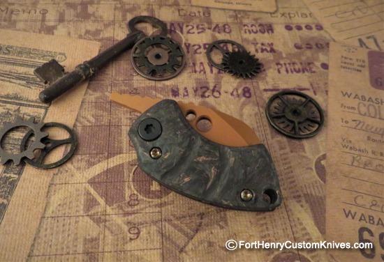 Koch Tools - Custom Gnat - Copper Welded "Fat Carbon" - Image 2