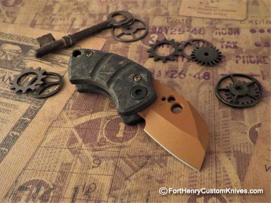 Koch Tools - Custom Gnat - Copper Welded "Fat Carbon"