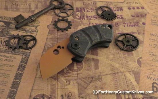 Koch Tools - Custom Gnat - Copper Welded "Fat Carbon" - Image 4