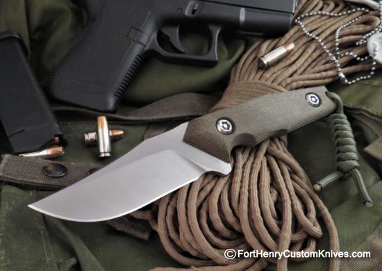 Piotr Gosciniak / PG Knives - Custom Urban Bowie - Elmax - Image 6