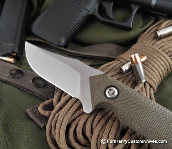 Piotr Gosciniak / PG Knives - Custom Urban Bowie - Elmax - Image 2