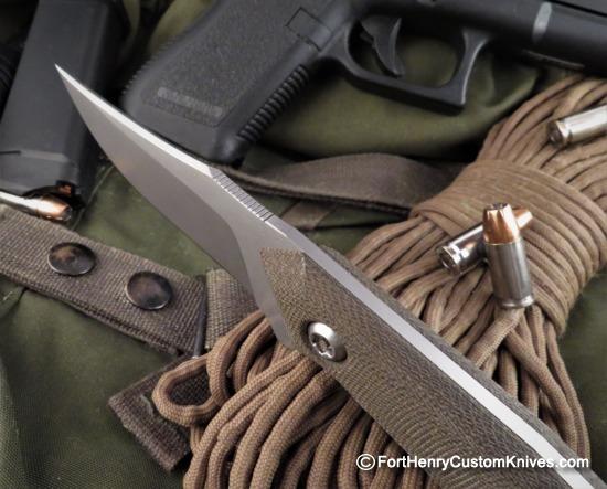 Piotr Gosciniak / PG Knives - Custom Urban Bowie - Elmax - Image 3