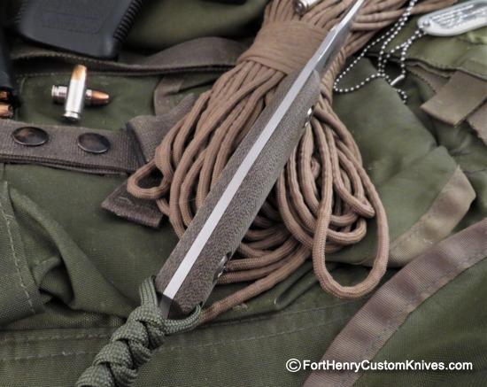 Piotr Gosciniak / PG Knives - Custom Urban Bowie - Elmax - Image 4