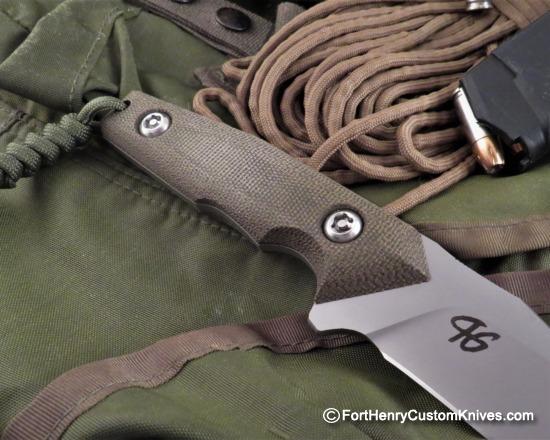 Piotr Gosciniak / PG Knives - Custom Urban Bowie - Elmax - Image 5