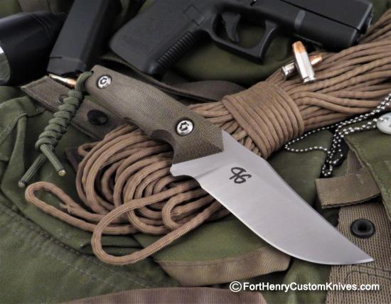 Piotr Gosciniak / PG Knives - Custom Urban Bowie - Elmax