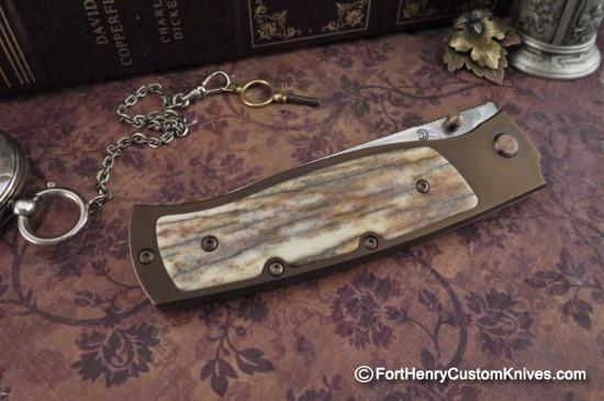 Alexander Cheburkov - Strisch (Lg) - San Mai Steel w/Inlay - Image 2