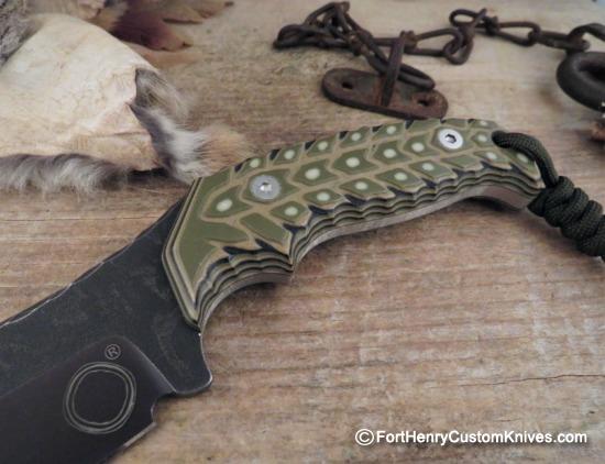 COBBLE Blade - Harpoon Camp Knife - CPM M4 - GITD - Benefit for Ukraine - Image 7