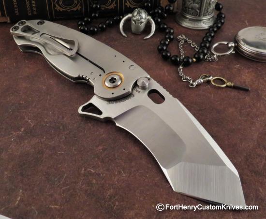DireWare - New Style SOLO - Recurve Tanto Flipper - Fat Carbon - Image 7