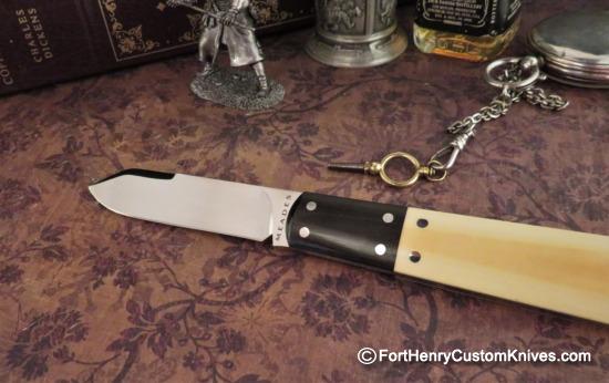 Thys Meades - RARE Matching Set - Slipjoint & Fixed Blade - Vintage Westinghouse - Image 2