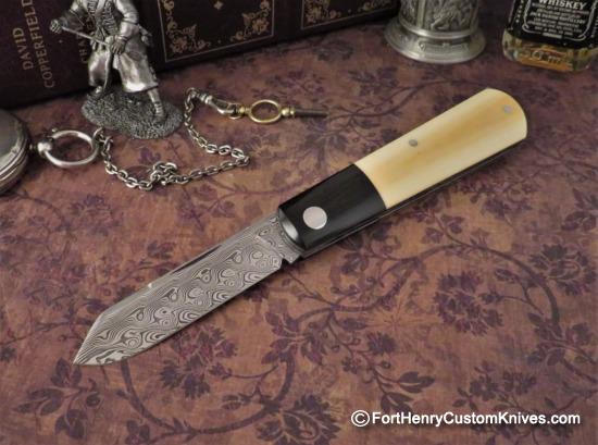 Thys Meades - RARE Matching Set - Slipjoint & Fixed Blade - Vintage Westinghouse - Image 5