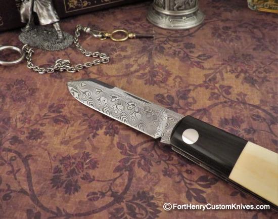 Thys Meades - RARE Matching Set - Slipjoint & Fixed Blade - Vintage Westinghouse - Image 6