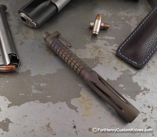 Dmitry Streltsov - Custom Titanium Pen - Legend w/ Oxide finish