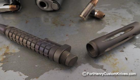 Dmitry Streltsov - Custom Titanium Pen - Legend w/ Oxide finish - Image 3