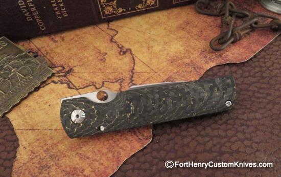 Jason Guthrie - Aero - Gold Snake Skin Carbon Fiber - Lefty - Image 4