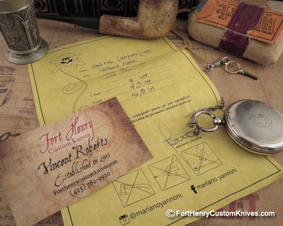 Mariano Yannoni -  Friction Folder - CAS Forged San Mai Blade - Image 8