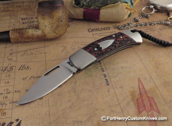 Riaan Ras Knives - Custom Slip Joint - Micarta