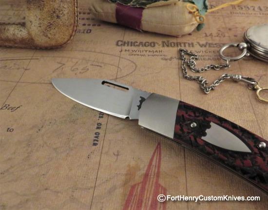 Riaan Ras Knives - Custom Slip Joint - Micarta - Image 3