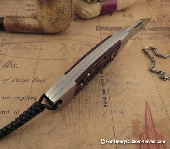 Riaan Ras Knives - Custom Slip Joint - Micarta - Image 4