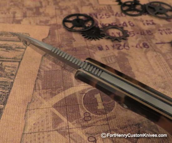 Alan Folts - Custom Spearpoint Minimalist - Tortoise Shell - Image 3