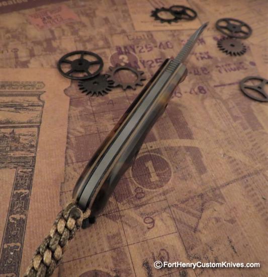 Alan Folts - Custom Spearpoint Minimalist - Tortoise Shell - Image 4