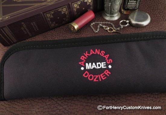 Bob Dozier - Custom Sambar Stag - Clip Point Hunter - Image 8