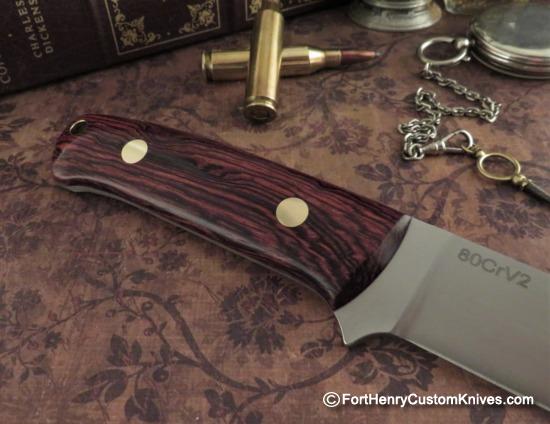 Dan Crotts - Custom Modified Drop Point - Kingwood - Flat Ground - Image 4