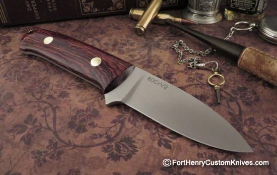 Dan Crotts - Custom Modified Drop Point - Kingwood - Flat Ground - Image 5